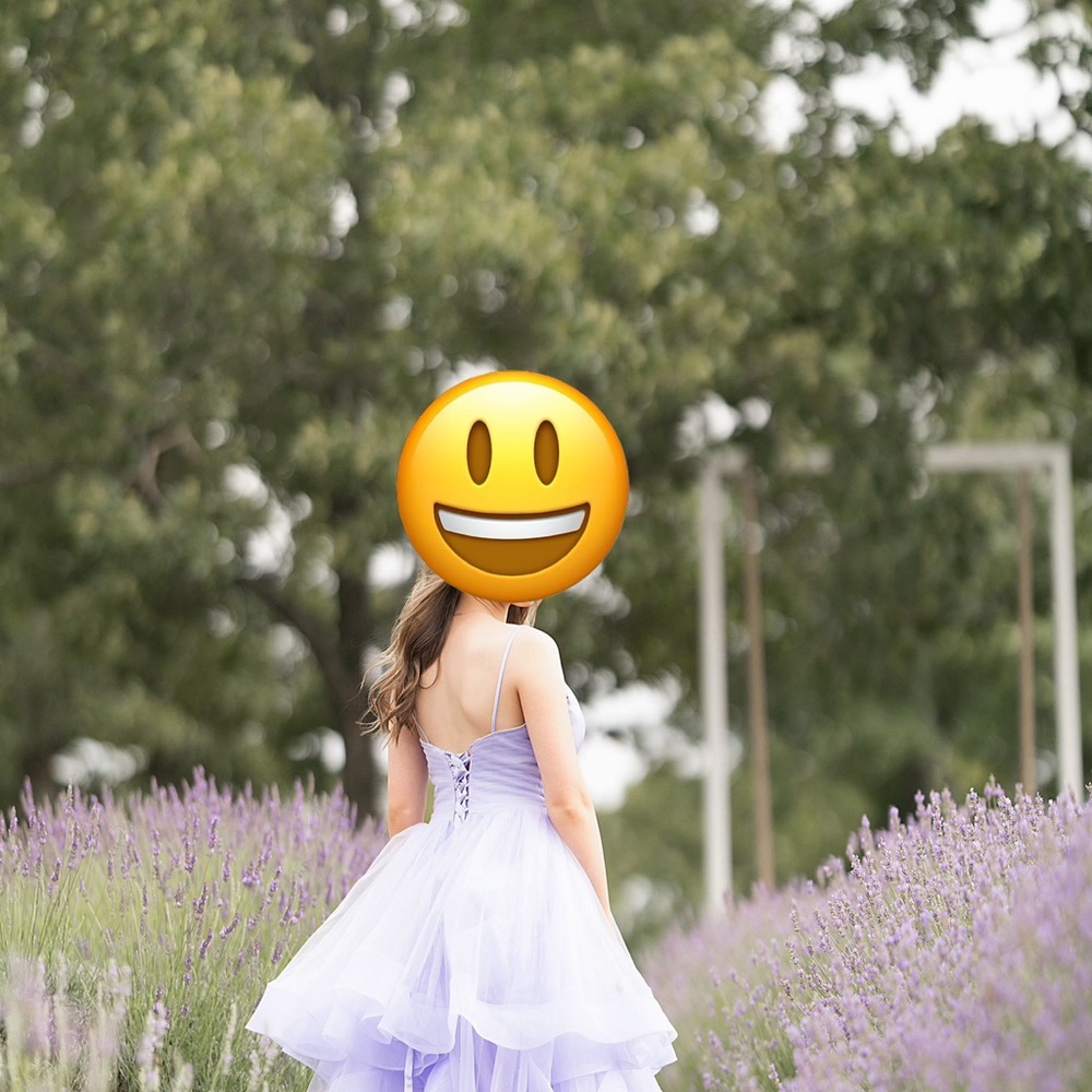 Lavender Ball Gown/ Senior photo dress/ Quinceañera dress
